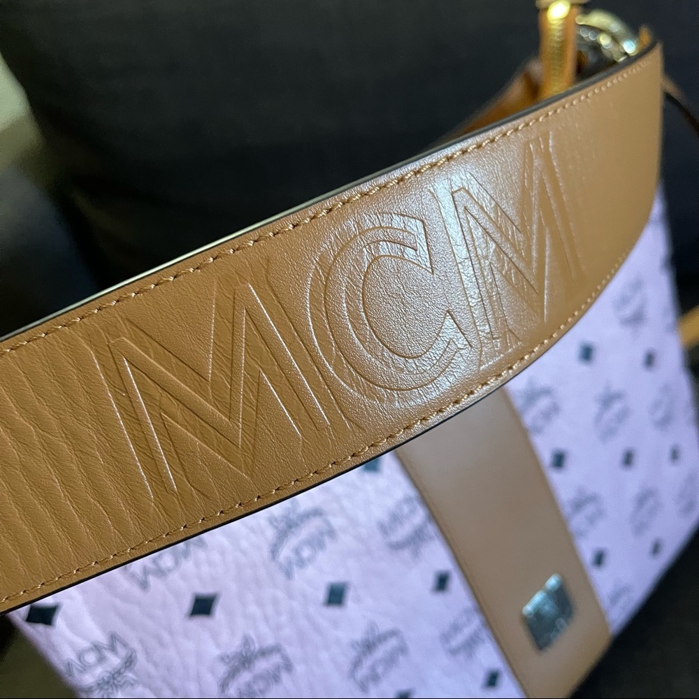 SOLD MCM Klara Medium Visetos Hobo Bag - Pink - NWOT - Picture 8 of 13